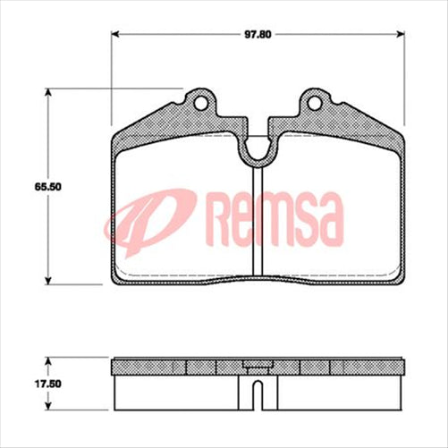 REAR BRAKE PADS GMC COMMODORE VT CLUBSPORT DB1356F