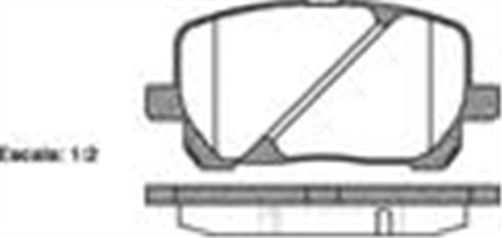 FRONT DISC BRAKE PADS - SUITS TOYOTA AVENSIS ACM2# 01- DB1487XP