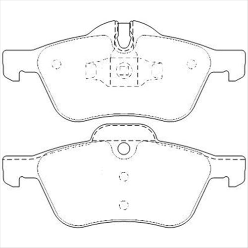 FARGO FRONT BRAKE PADS BMW MINI COOPER DB1500FP
