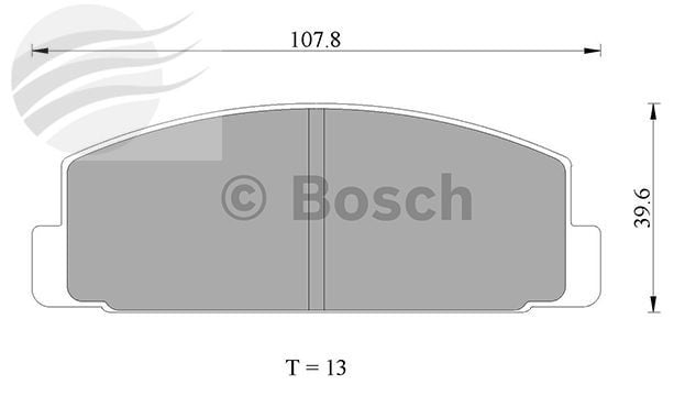 Bosch Disc Brake Pads - DB1760BL