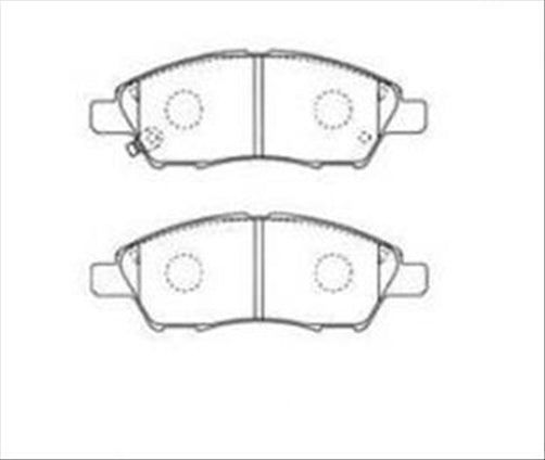Remsa FRONT DISC BRAKE PADS - NISSAN TIIDA 06- DB1830 E