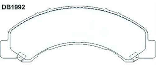Bendix DISC BRAKE PADS F/R - TOYOTA DYNA 300 , 400 03-