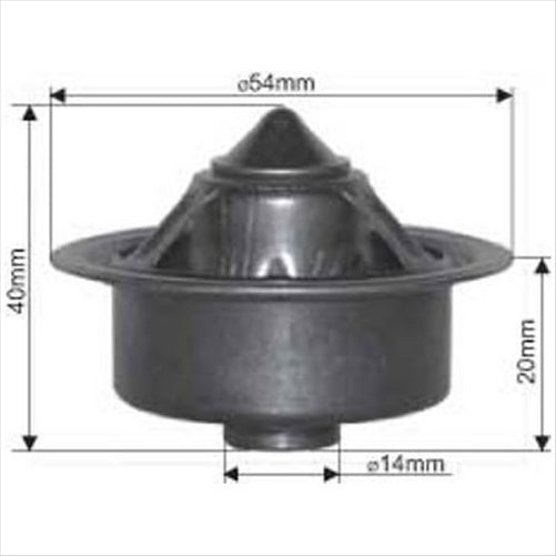 DAYCO THERMOSTAT 54MM 82 DEGREES C - 180 DEGREES F DT68A