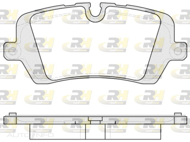 D/PAD RR RROVER SPORT DISCOVERY 131.4*58.6*17.3 - RDB1541-00-RH