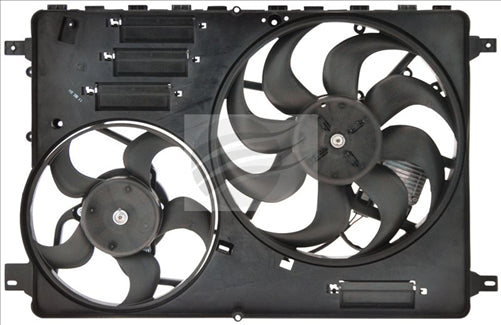 FAN ASSY DUAL VOLVO S60 V60 V70 XC60 XC70 08-ON EF1479