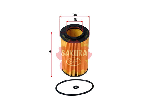 Sakura OIL FILTER FITS R2618P WCO61 EO-2804