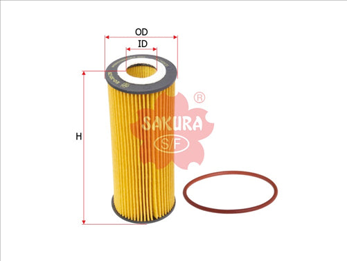 Sakura OIL FILTER FITS R2636P WCO82 EO-30120