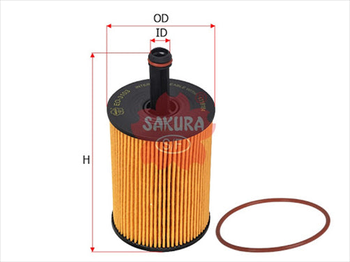 Sakura OIL FILTER FITS R2615P WCO54 071115562A EO-3103