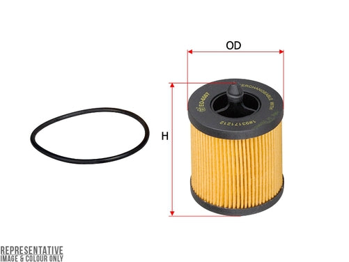 Sakura OIL FILTER FITS R2602P WCO32 24460713 EO-6507