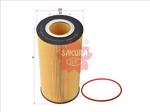 Sakura OIL FILTER FITS P550812 LF16233 1643070 1629393 EO-68040