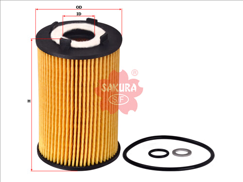 Sakura OIL FILTER FITS R2869P WCO204 A1721840025 1721840025 EO-89990