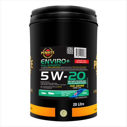 Penrite Enviro+ 5W-20 Engine Oil 20L