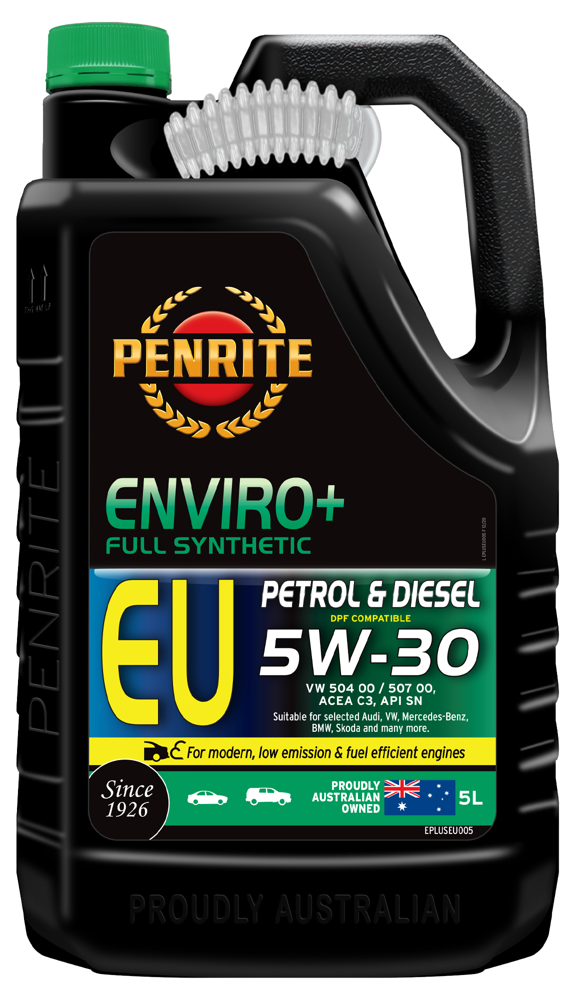 Penrite Enviro+ EU 5W-30 Engine Oil 5L - EPLUSEU005