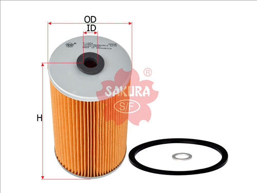 Sakura FUEL FILTER FITS R2452P WR2452P FF2143 F562 F-1804