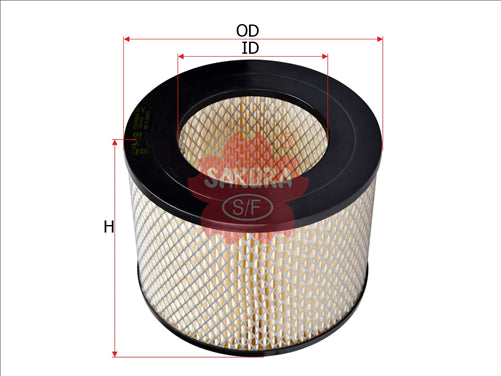 Sakura AIR FILTER FITS A339 WA339 FA3049 A-1159 FA-1159