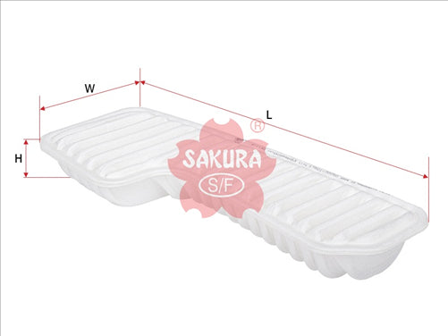 Sakura AIR FILTER FITS A1566 WA1136 FA3424 A-1193 FA-1193