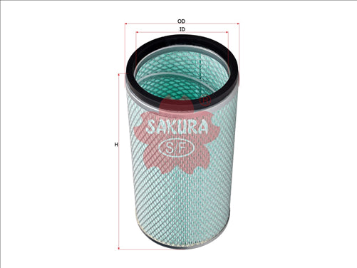 Sakura AIR FILTER FITS AF25398 FA3303 A-1318 FA-1318