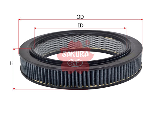 Sakura AIR FILTER FITS A1246 WA841 FA3214 A-1407 FA-1407