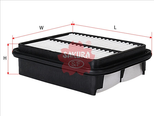 Sakura AIR FILTER FITS A1338 WA941 FA3702 A-1414 FA-1414