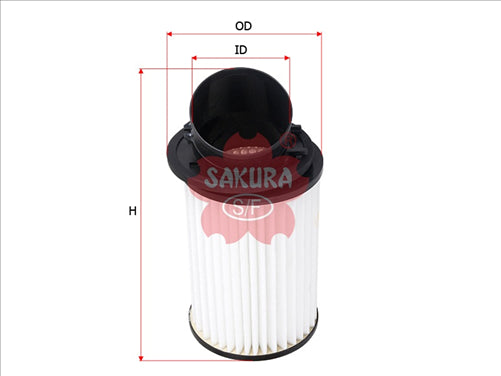 Sakura AIR FILTER FITS A1271 WA904 FA3228 A-1631 FA-1631