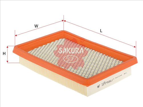 Sakura AIR FILTER FITS A365 WA813 FA-1728