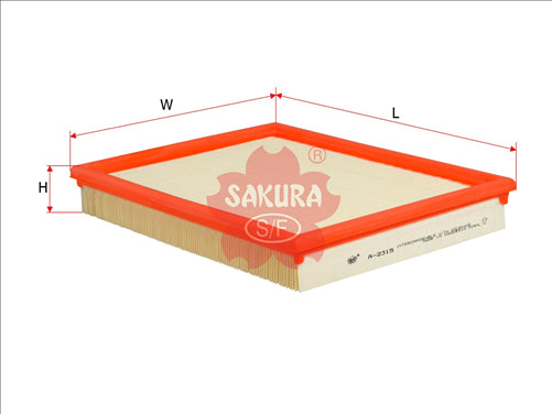 Sakura AIR FILTER FITS A1556 WA1141 FA3517 A-2315 FA-2315