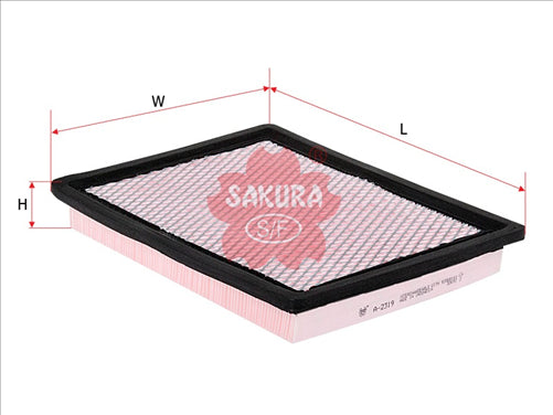 Sakura AIR FILTER FITS A1358 WA991 A-2319 92068161 FA-2319