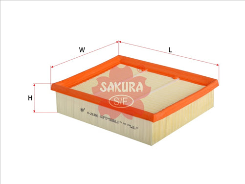 Sakura AIR FILTER FITS A1674 WA5125 FA-26380