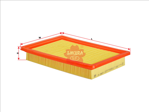Sakura AIR FILTER FITS A1352 WA9781 FA3621 A-2807 FA-2807