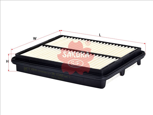 Sakura AIR FILTER FITS A1365 WA1011 FA3626 A-2908 FA-2908
