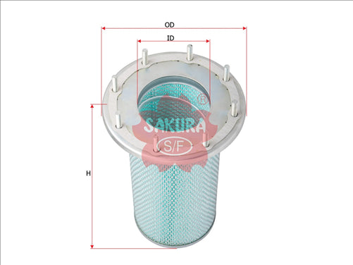 Sakura AIR FILTER FITS HDA5110 FA3347 A-5510 FA-5510