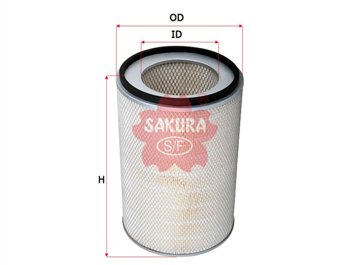 Sakura AIR FILTER FITS HDA5321 WA902 FA3151 A-6113 FA-6113