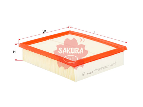 Sakura AIR FILTER FITS A1434 WA970 FA3705 A-6518 FA-6518
