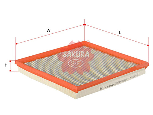 Sakura AIR FILTER FITS A1747 WA5188 A-65440 FA-65440