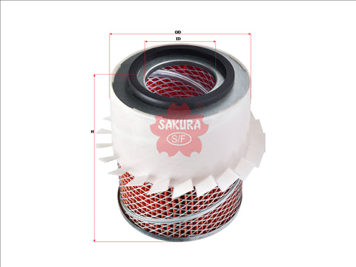 Sakura AIR FILTER FITS A344 WA334 FA3044 AS-1817 FAS-1817