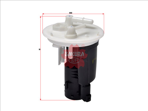 Sakura FUEL FILTER INTANK FITS Z909 WCF208 FF2269 FS-1037