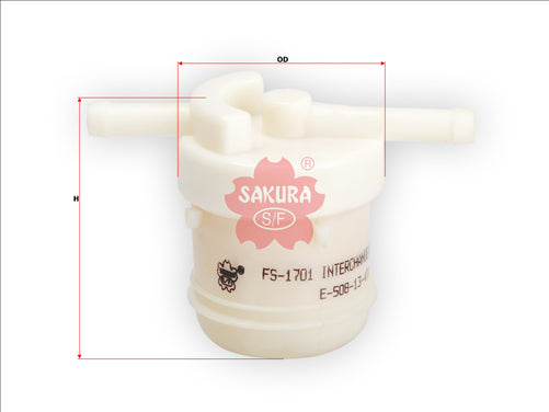 Sakura FUEL FILTER (Z198 Z337 Z427) FS-1701