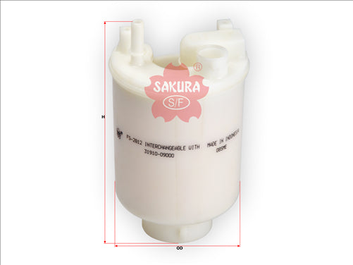 Sakura FUEL FILTER FITS Z655 WCF28 FS-2812