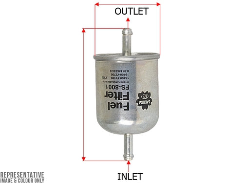 Sakura FUEL FILTER FITS Z201 WZ201 FF2036 450905326 FS-8001
