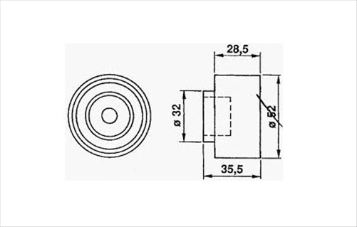 Mazda CAM BELLT KIT MAZDA 626/CAPELLA WGN, INCLUDES WATER PUMP