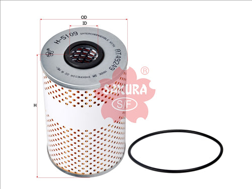 Sakura HYDRAULIC OIL FILTER FITS P550694 AT49249 H-5109