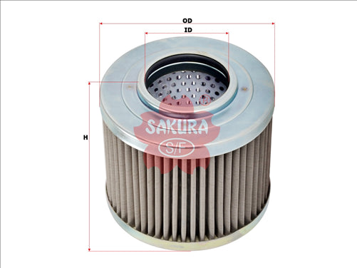 Sakura HYDRAULIC OIL FILTER FITS SFH3700 H-5204