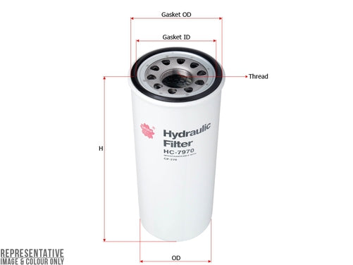 Sakura Hydraulic Filter CAPPA CP270