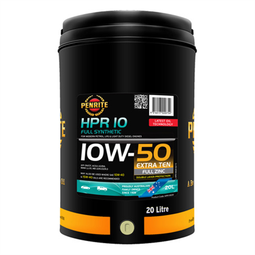 HPR 10 10W-50 Engine Oil 20L HPR10020