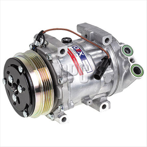 OEX Air Conditioning Compressor 12V Direct Mount Sanden SD7V16 Style