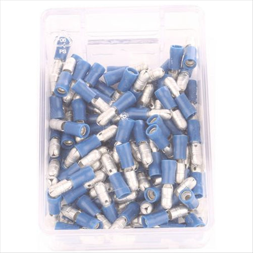 OEX Crimp Terminal Male Bullet Blue Terminal Size 5mm