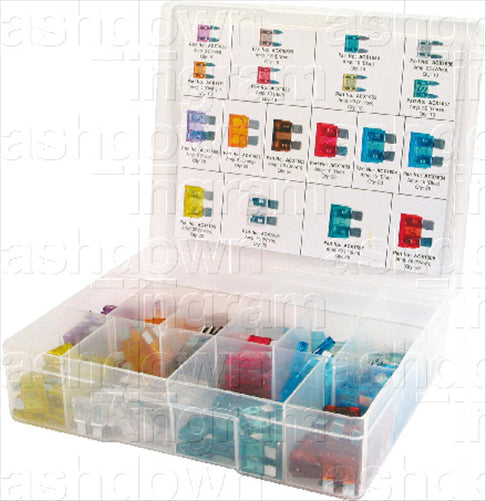 OEX Standard & Mini Blade Fuse Assortment 280 Pce