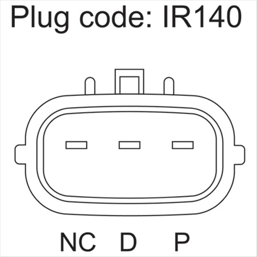 OEX ALTERNATOR 12V 110A MITSUBISHI STYLE