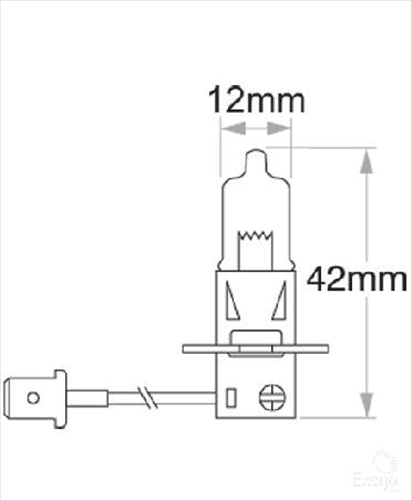 OEX H3 Globe 12V 55W Standard - 1 Pce
