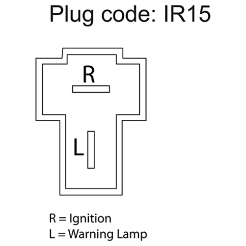 OEX ALTERNATOR REG 12V INTERNAL MITSUBISHI STYLE